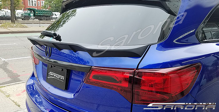 Custom Acura MDX  SUV/SAV/Crossover Trunk Wing (2014 - 2020) - $475.00 (Part #AC-068-TW)